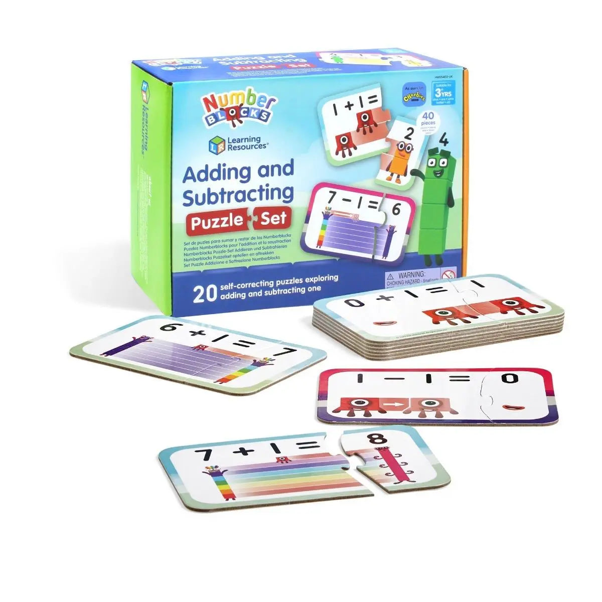 Numberblocks Adding and Subtracting Puzzle Set | The Dyslexia Shop