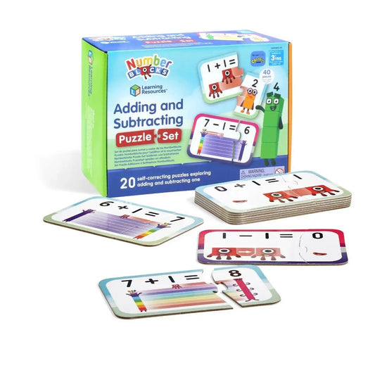 Numberblocks Adding and Subtracting Puzzle Set | The Dyslexia Shop