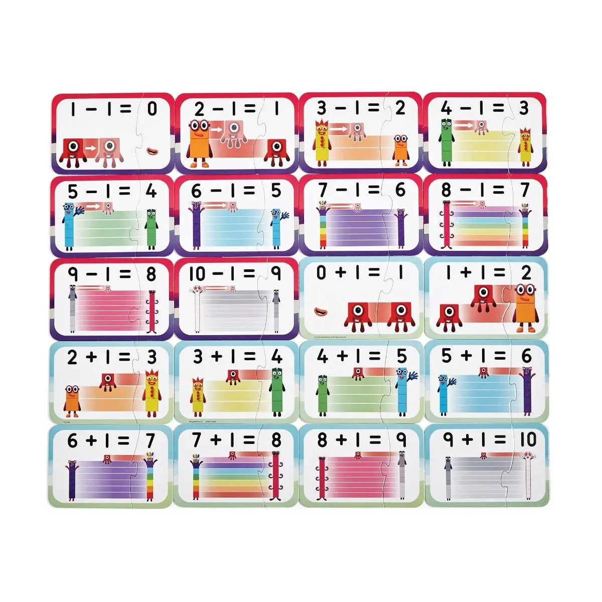 Numberblocks Adding and Subtracting Puzzle Set | The Dyslexia Shop
