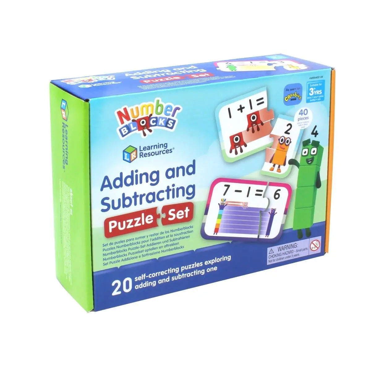 Numberblocks Adding and Subtracting Puzzle Set | The Dyslexia Shop