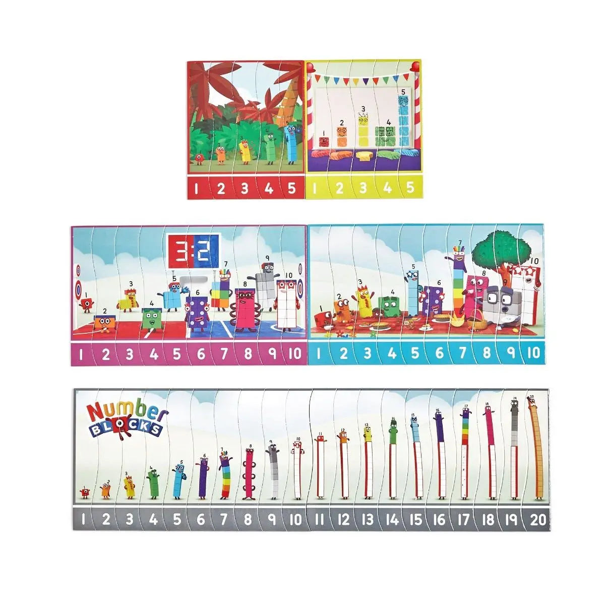 Numberblocks Sequencing Puzzle Set | The Dyslexia Shop