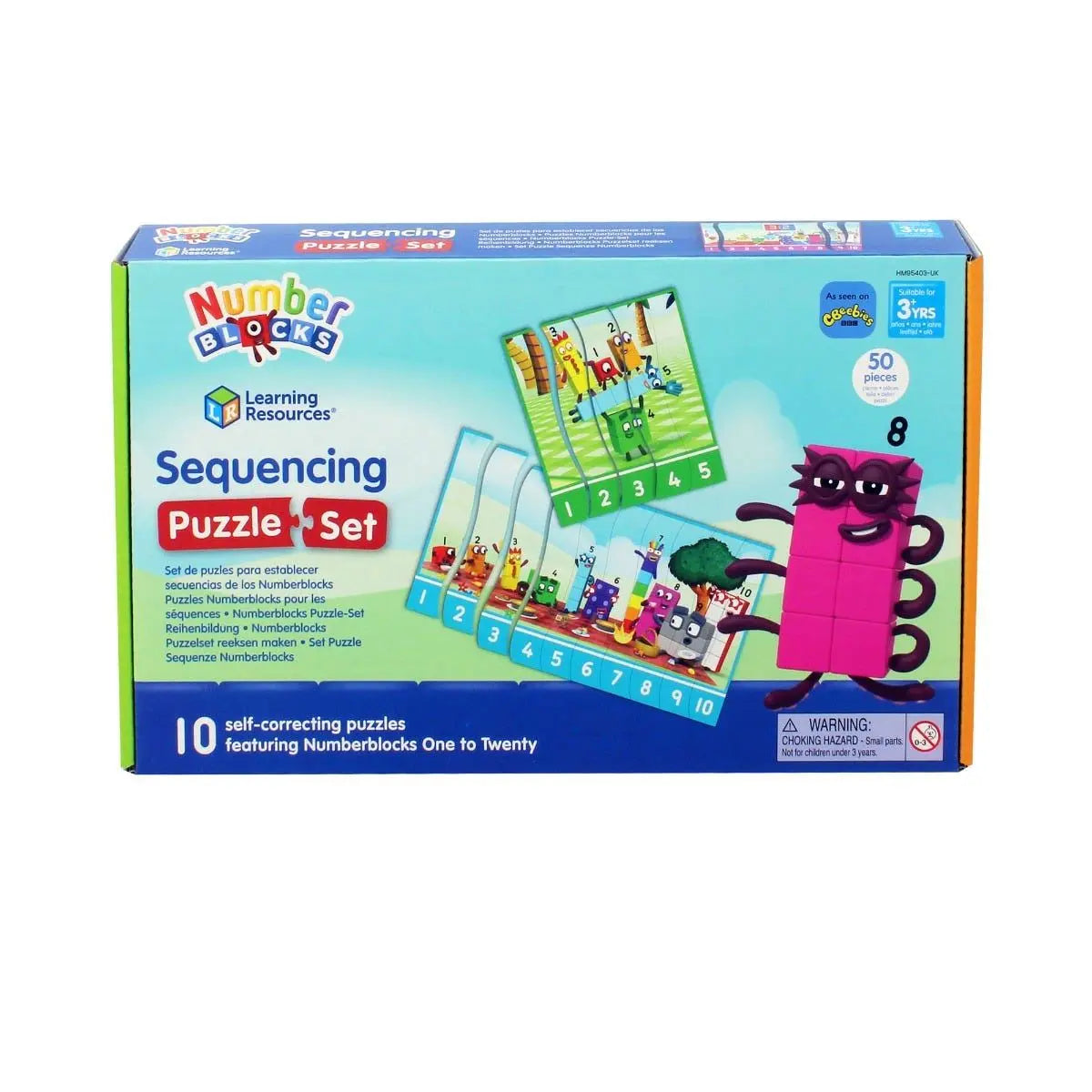 Numberblocks Sequencing Puzzle Set | The Dyslexia Shop