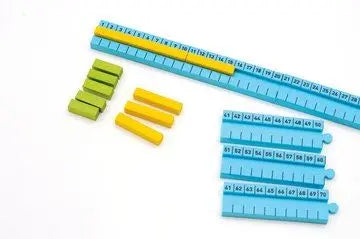 Numicon: 1-100cm Number Rod Track | The Dyslexia Shop
