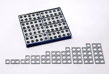 Numicon: Box of 80 Numicon Shapes (Grey) | The Dyslexia Shop
