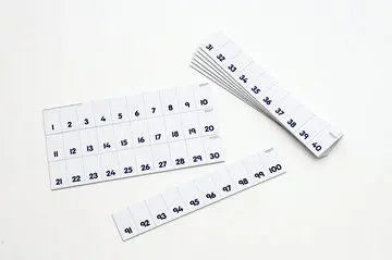 Numicon: Card 1-100 Number Track | The Dyslexia Shop