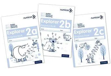 Numicon: Number, Pattern and Calculating 2 Explorer Progress Books ABC (Mixed pack) | The Dyslexi...