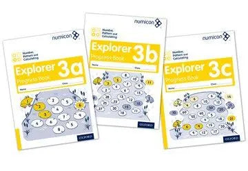 Numicon: Number, Pattern and Calculating 3 Explorer Progress Books ABC (Mixed pack) | The Dyslexi...