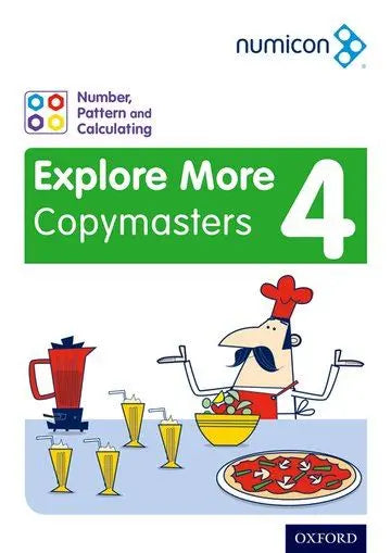 Numicon: Number, Pattern and Calculating 4 Explore More Copymasters | The Dyslexia Shop