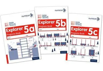 Numicon: Number, Pattern and Calculating 5 Explorer Progress Books ABC (Mixed pack) | The Dyslexia Shop