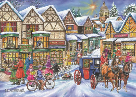 Old Time Shopping BIG 250 Puzzle | The Dyslexia Shop
