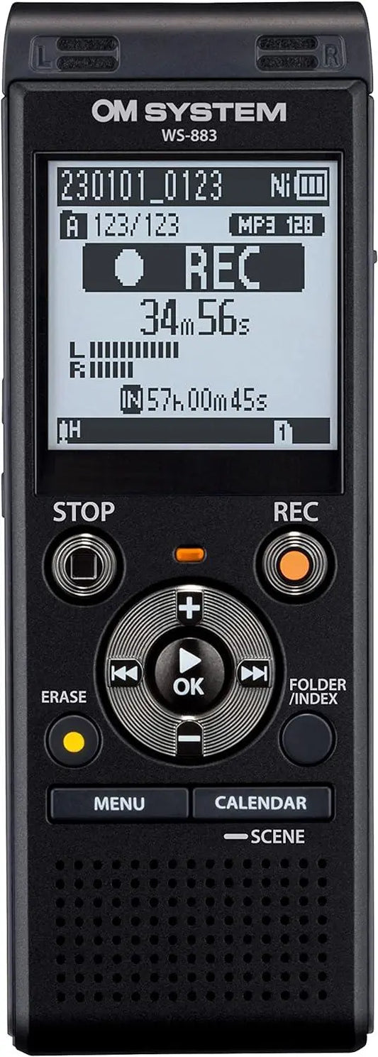 Olympus WS-882 4GB Digital Notetaker - Black | The Dyslexia Shop