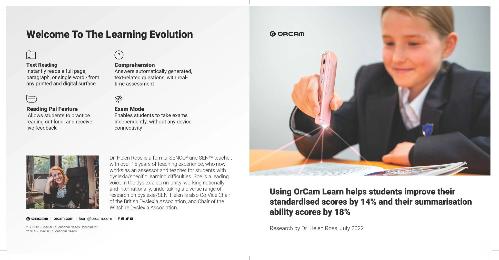 OrCam Learn Basic  - Unleash your full potential | The Dyslexia Shop