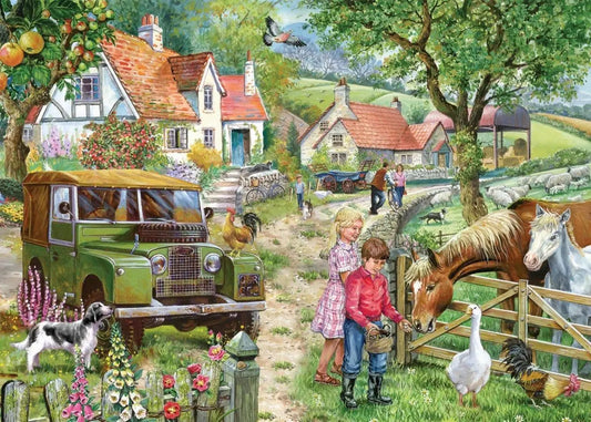 Orchard Farm 1000 Piece Puzzle | The Dyslexia Shop