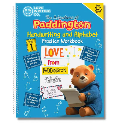 PADDINGTON™ Learn To Write The Alphabet And Handwriting Practice Activity Book: Ages 3-5 | The Dyslexia Shop