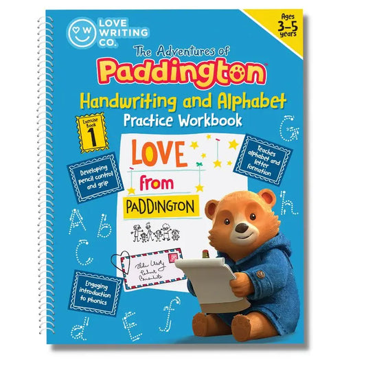 PADDINGTON™ Learn To Write The Alphabet And Handwriting Practice Activity Book: Ages 3-5 | The Dy...