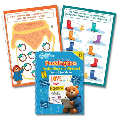 PADDINGTON™ Learn To Write The Alphabet And Handwriting Practice Activity Book: Ages 3-5 | The Dyslexia Shop