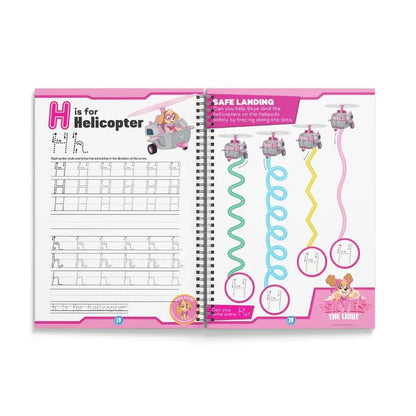 PAW PATROL Learn To Write The Alphabet Activity Book Ages 2-5 | The Dyslexia Shop