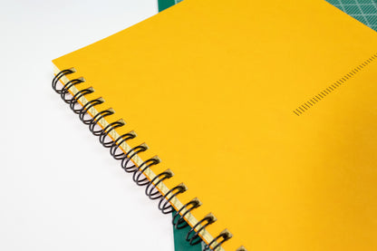 Silvine Luxpad Hardback Tinted Yellow Notebook (120 Pages)