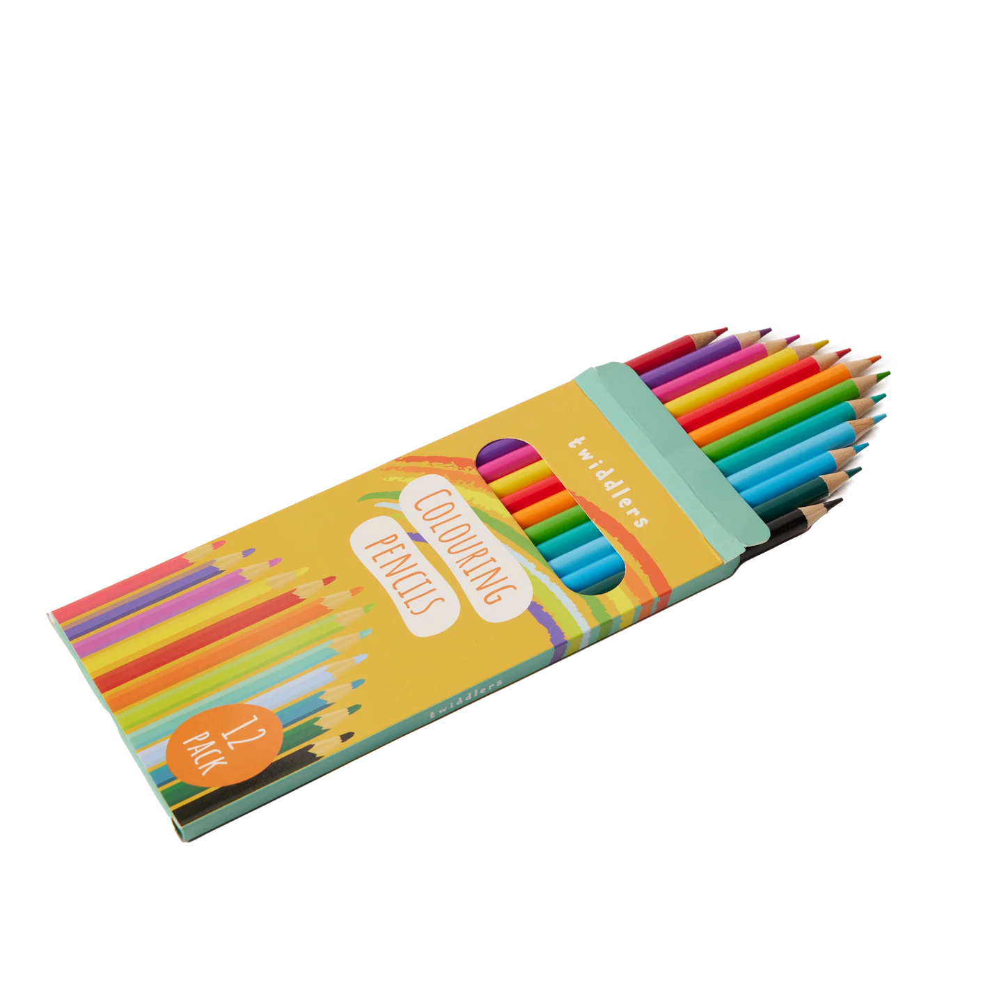 12 Colouring Pencils 17.5cm Length