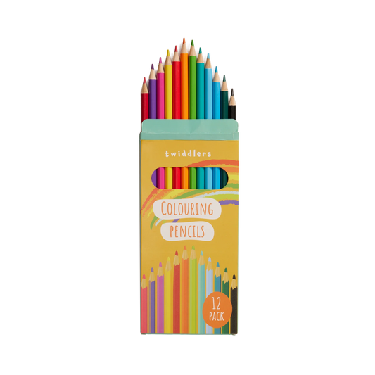 12 Colouring Pencils 17.5cm Length
