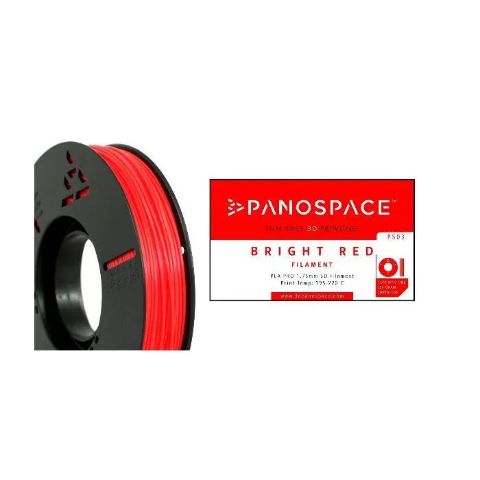 Panospace - Filament PLA 1.75mm red 300g | The Dyslexia Shop
