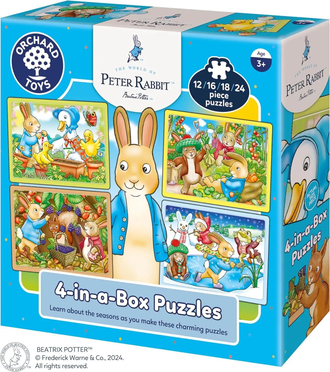 Peter Rabbit™ 4-in-a-Box Puzzles - The Dyslexia Shop