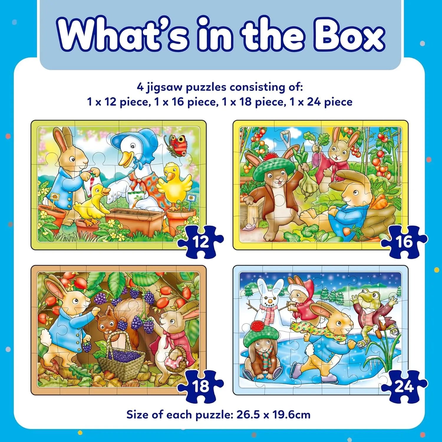 Peter Rabbit™ 4-in-a-Box Puzzles | The Dyslexia Shop