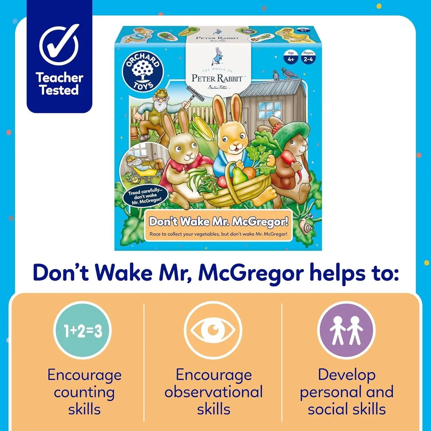 Peter Rabbit™ Don’t Wake Mr. McGregor! | The Dyslexia Shop