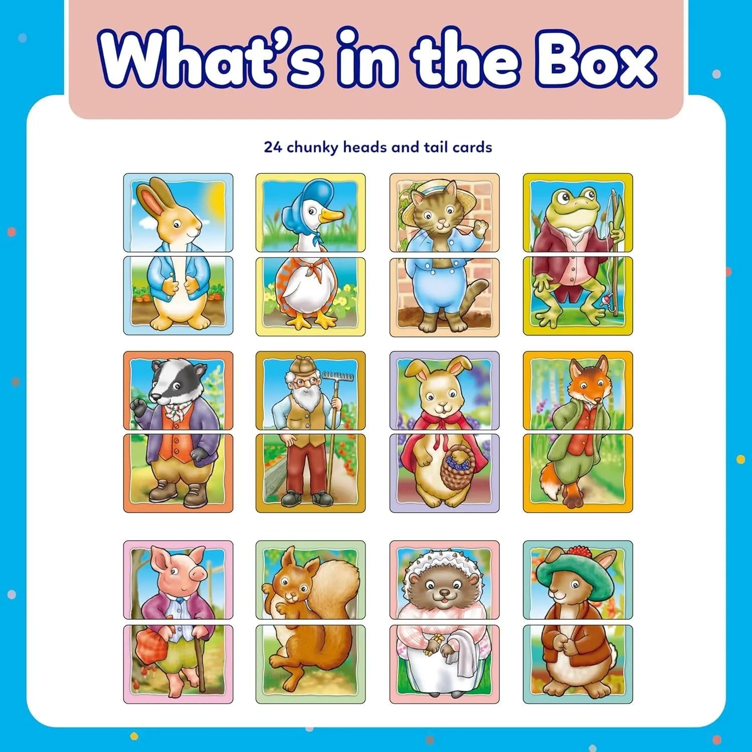 Peter Rabbit™ Heads and Tails | The Dyslexia Shop
