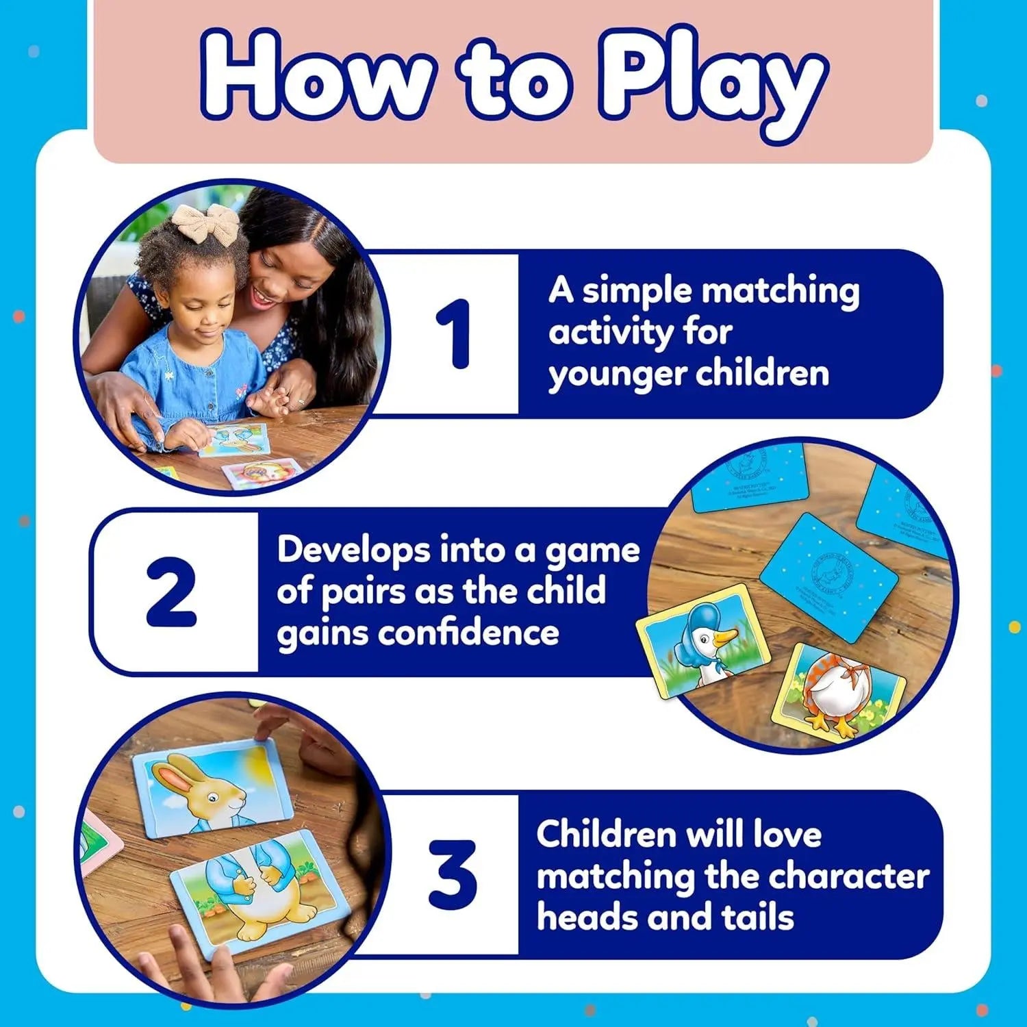 Peter Rabbit™ Heads and Tails | The Dyslexia Shop