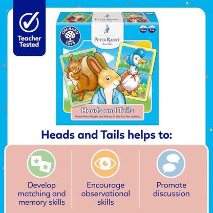 Peter Rabbit™ Heads and Tails | The Dyslexia Shop