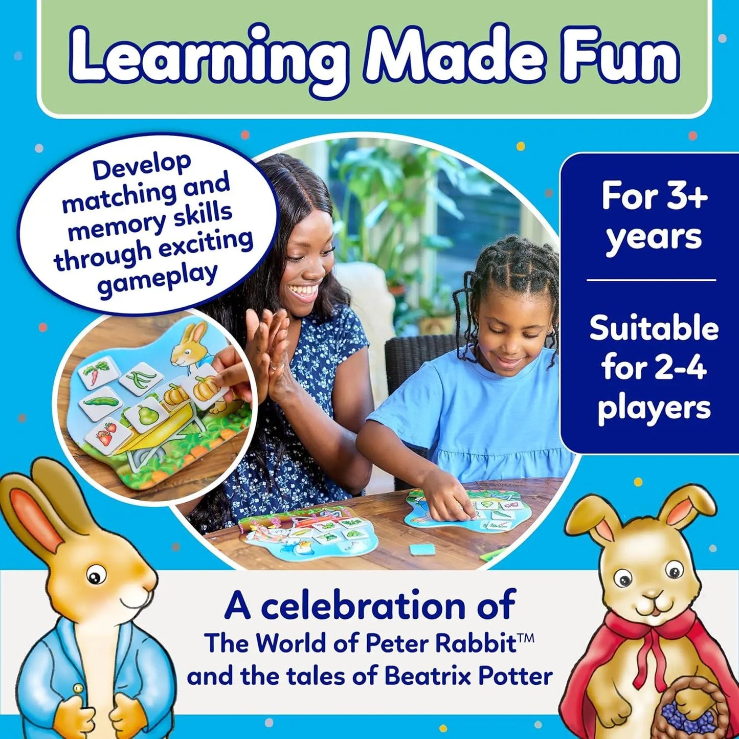 Peter Rabbit™ Veg Patch Lotto | The Dyslexia Shop
