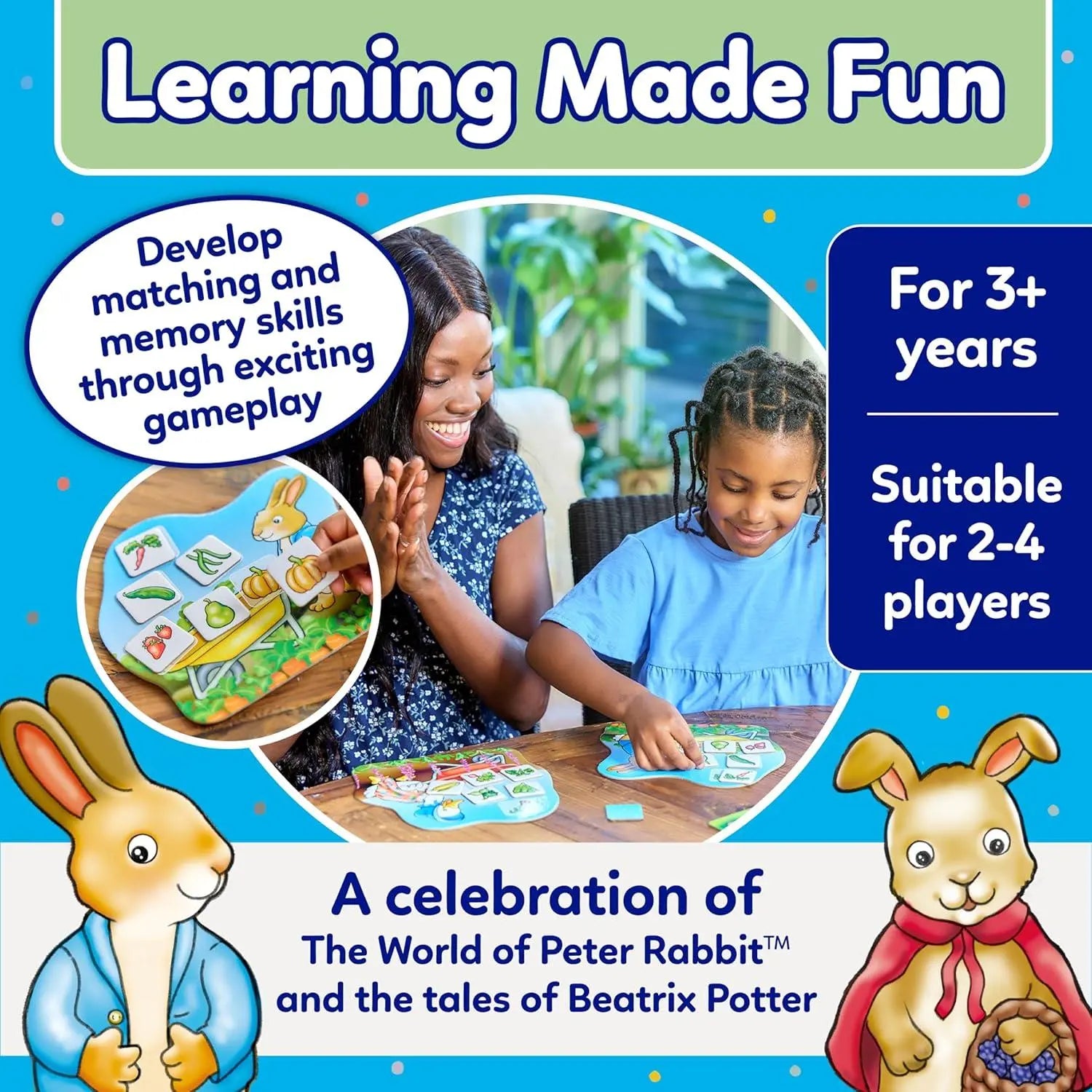 Peter Rabbit™ Veg Patch Lotto | The Dyslexia Shop