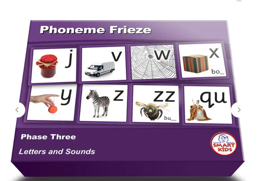 Phoneme Frieze Phase Three | The Dyslexia Shop