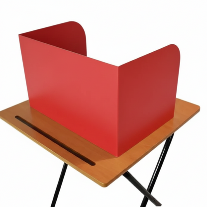 Blue Pop up Desk Screen - Single