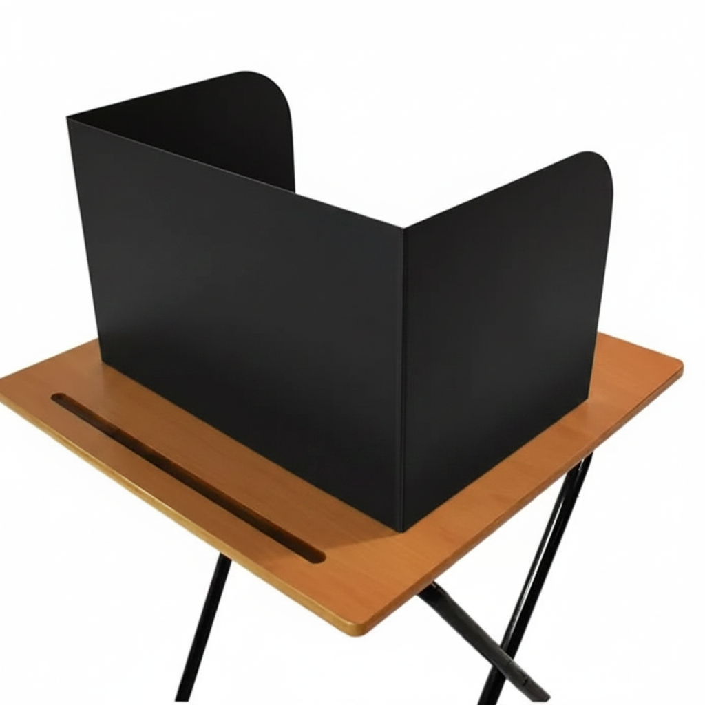 Blue Pop up Desk Screen - Single