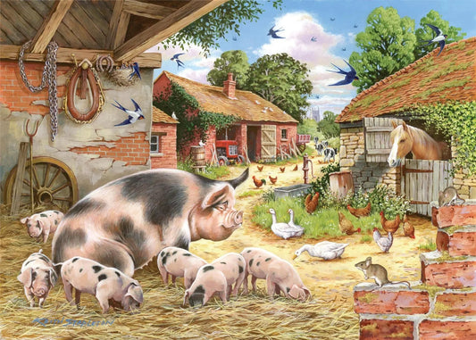 Poppy's Piglets BIG 500 Puzzle | The Dyslexia Shop