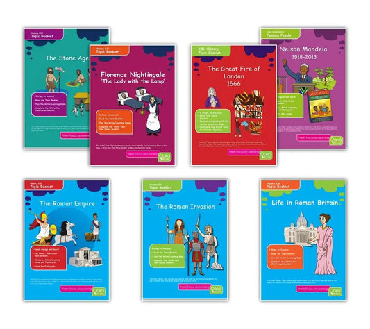Primary KS1 and KS2 History Bundle | The Dyslexia Shop