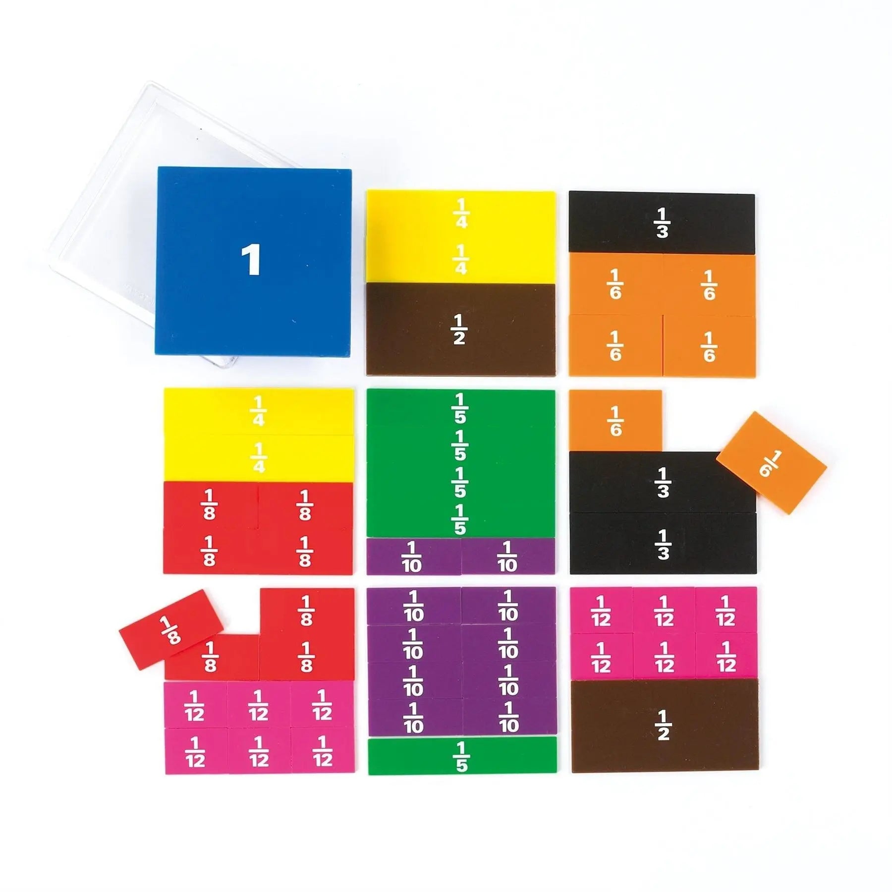 Printed Fraction Squares | The Dyslexia Shop
