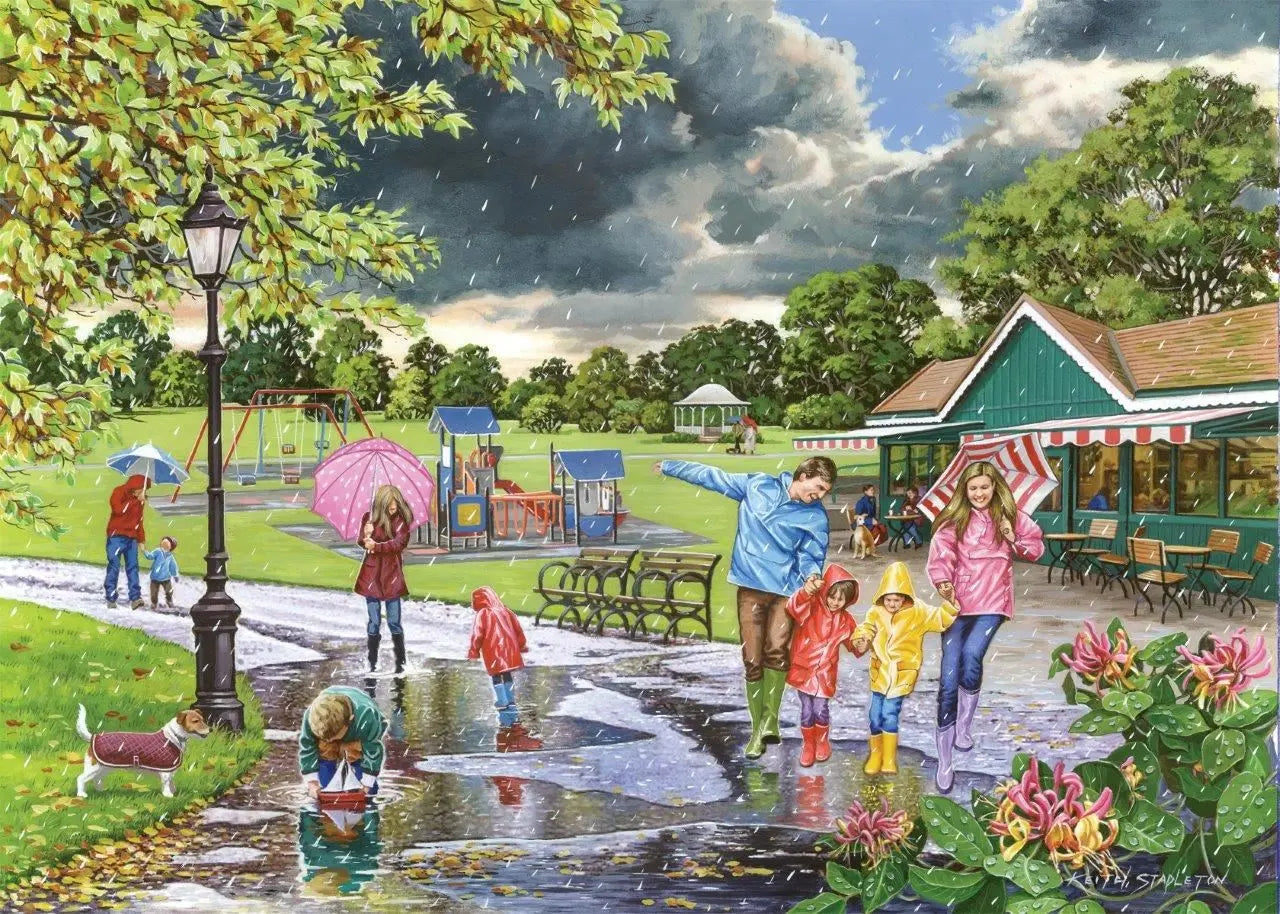 Puddles 500 Piece Puzzle | The Dyslexia Shop