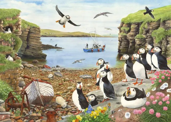 Puffin Parade BIG 500 Puzzle | The Dyslexia Shop