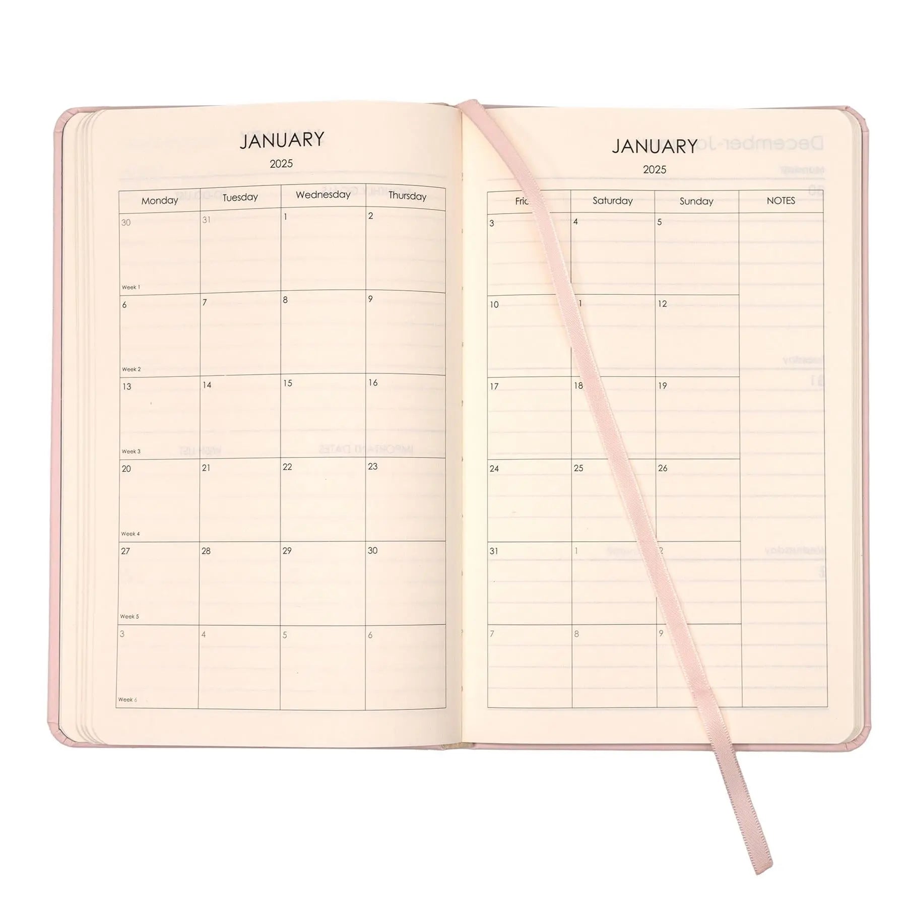 Pukka Bloom Soft Cover Academic Diary Cream | The Dyslexia Shop
