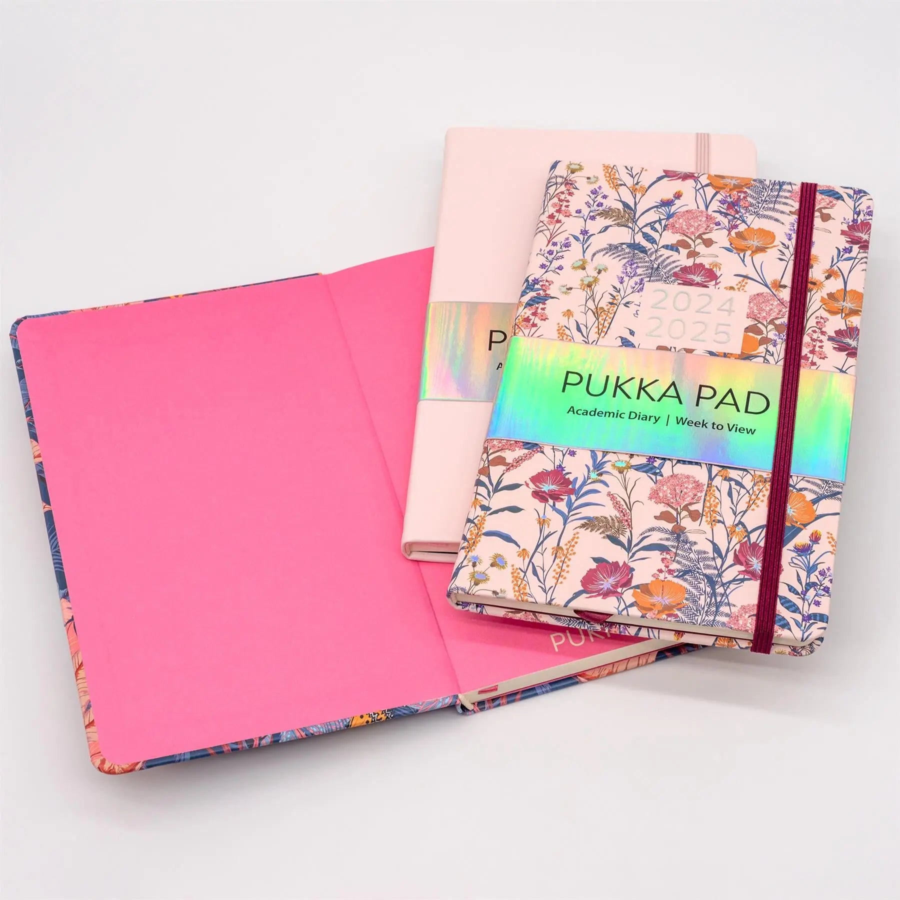 Pukka Bloom Soft Cover Academic Diary Pink | The Dyslexia Shop