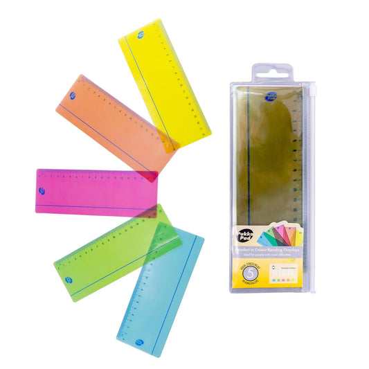 Pukka Irlen Overlays Assorted 5 Colours | The Dyslexia Shop