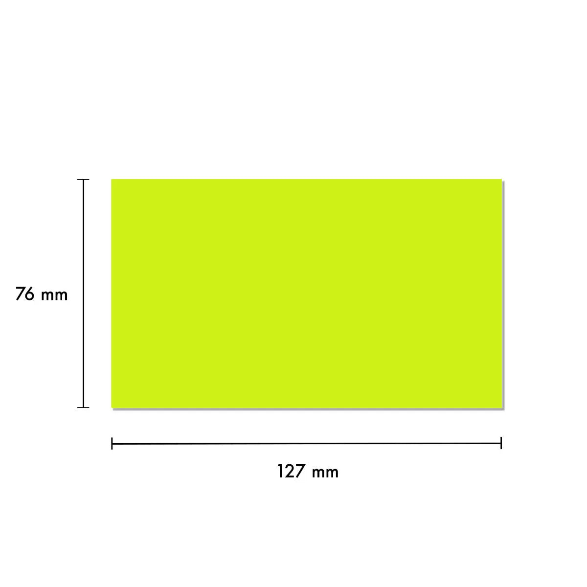 Pukka Pads Long Notes Cube 127 x 76mm – 400 Neon Self-Adhesive Sheets | The Dyslexia Shop