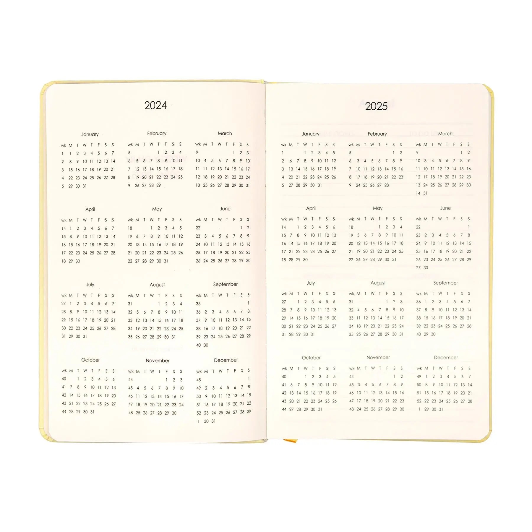 Pukka Soft Cover Academic Diary Yellow | The Dyslexia Shop