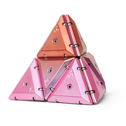 Speks. Geode The Magnetic Fidget Chrome Pyramid