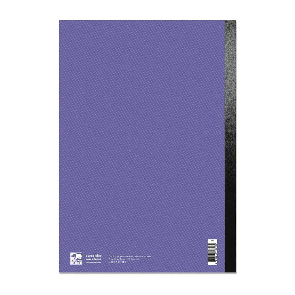 RHINO 13 x 9 Scrapbook 80 Page Multi-Coloured Sugar Paper | The Dyslexia Shop