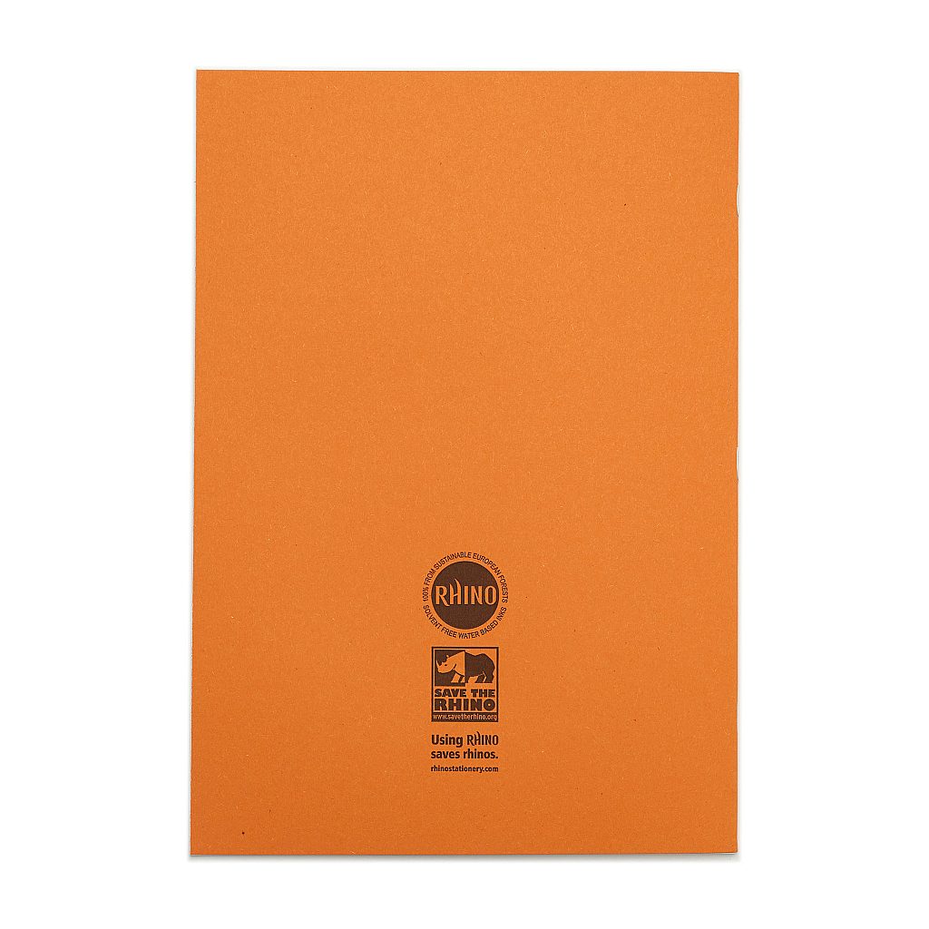 RHINO A4 Exercise Book - 10mm Squared | 32pg/10pk | The Dyslexia Shop