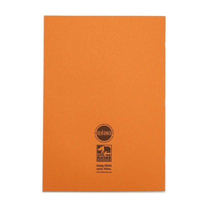 RHINO A4 Exercise Book - 10mm Squared | 32pg/10pk | The Dyslexia Shop